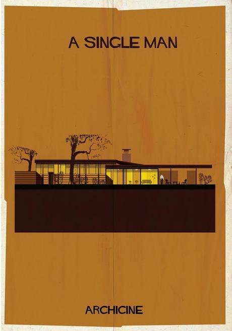 La série ARCHICINE par Fédérico Babina - Illustration