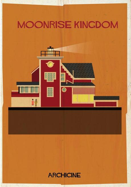 La série ARCHICINE par Fédérico Babina - Illustration