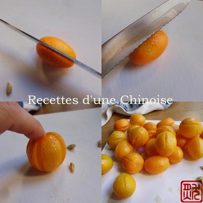 Kumquats confits 蜜金桔 mì jīnjú
