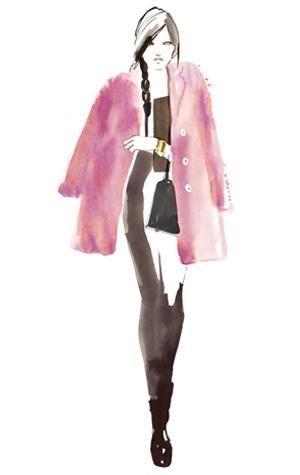 Find the perfect pink coat via @Vogue