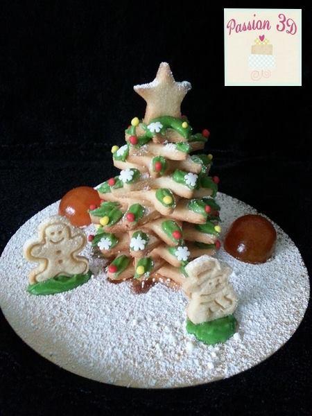 Sapin de sablés à la farine de coco - Keimling-