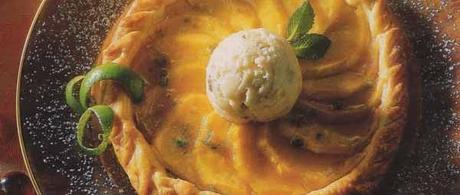 tarte fine à la mangue