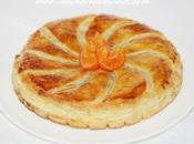 Galette rois lemon curd clémentines confites