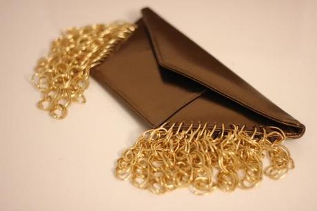 golden chain bag