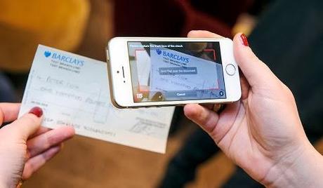 Dépôt de chèque par mobile