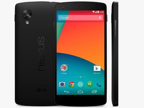 google nexus 5 Nexus 5 : Haut de gamme Android, presque abordable...