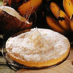 Tarte coco meringuée