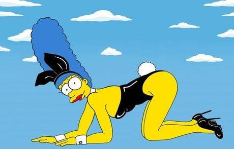 Quand Marge Simpson joue la top-model...