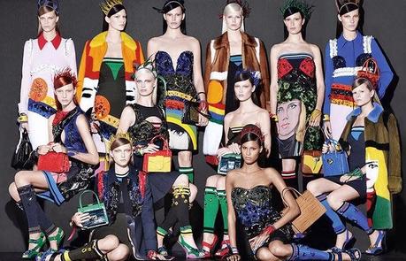 La football team Prada pour leur nouvelle campagne printemps/été...