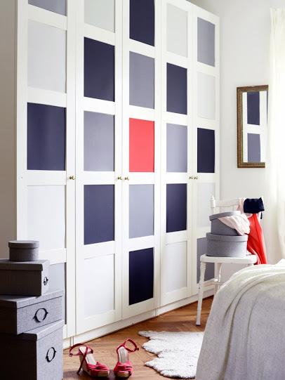 Le motif de placard astuces decoration