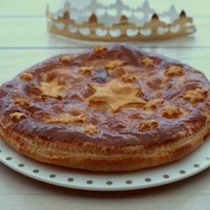 Le goûter du dimanche : Galette des rois à la pomme caramélisée et crème de marrons