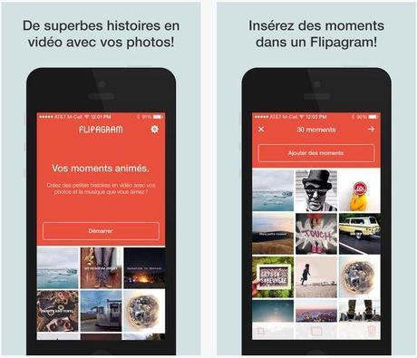 Flipagram : créer un diaporama avec ses photos Instagram flipagram