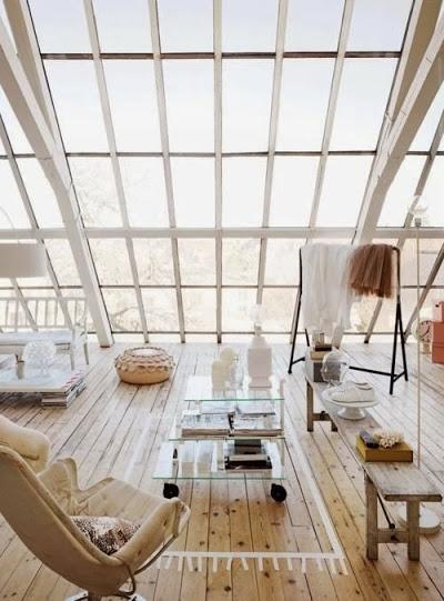 Une baie vitrée peut influencer votre intérieur