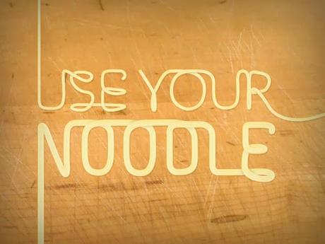 Les nouilles, ça inspire