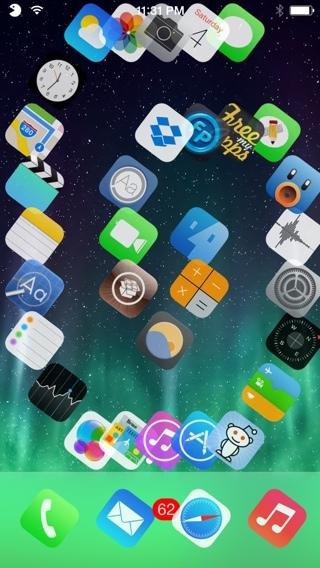 Jailbreak iOS 7: HomescreenDesigner, la mise en page de l'écran de votre iPhone...