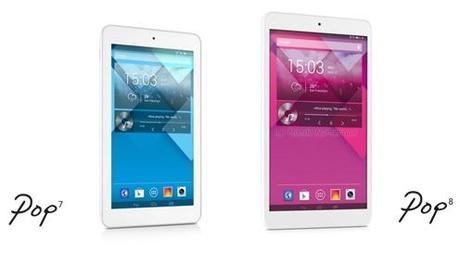 CES 2014 : POP 7 et POP 8, deux nouvelles tablettes Alcatel OneTouch