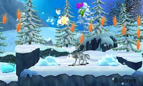 [Test] La reines des neiges  » La quête d’Olaf  » sur 3DS