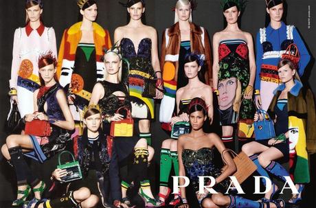 La campagne printemps/été 2014 de Prada Femme.