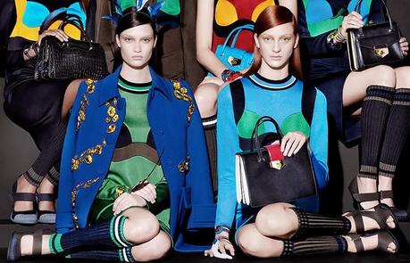La campagne printemps/été 2014 de Prada Femme.