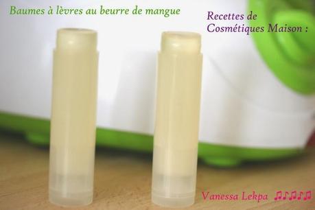 tube de baume à lèvres vide transparent pour cosmétique maison recette de baume à lèvres labelo bio beurre de mangue de karité et capuaçu