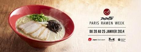 Paris Ramen Week arrive pour la première fois à Paris du 20 au 25 janvier 2014