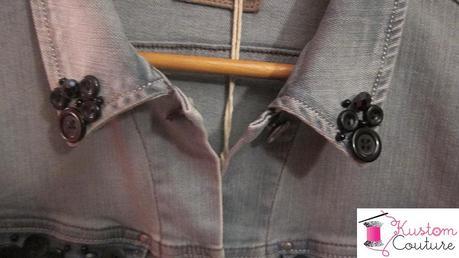 Customisation veste en jean Brooklyn Teddy Smith - Kustom Couture