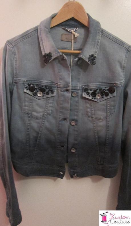 Customisation veste en jean Brooklyn Teddy Smith - Kustom Couture