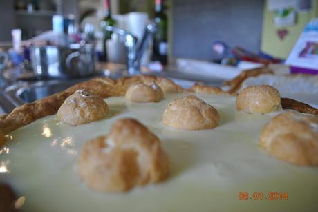 Tarte au pudding(saint-honoré)