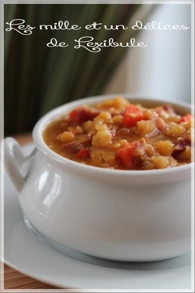 ~Soupe-repas aux pois~