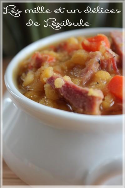 ~Soupe-repas aux pois~