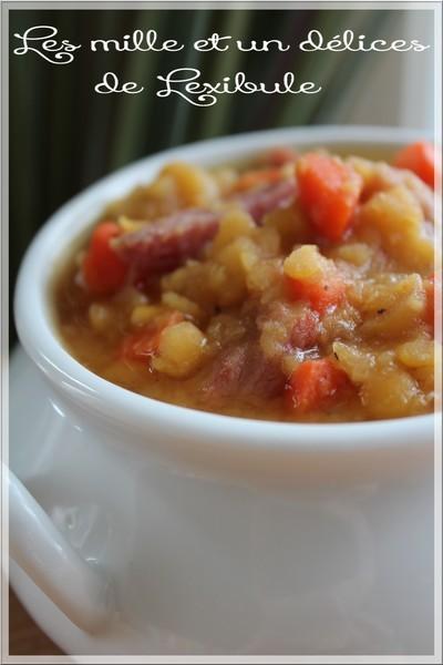 ~Soupe-repas aux pois~