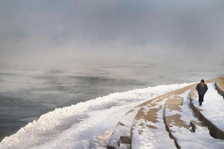 20 photos incroyables de la vague de froid polaire en Amérique du Nord