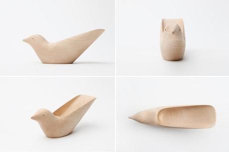 Tropical Bird oiseau pour bureau par Matter&Matter