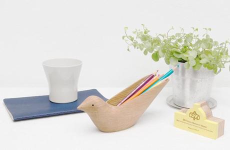 Tropical Bird oiseau pour bureau par Matter&Matter