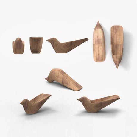 Tropical Bird oiseau pour bureau par Matter&Matter