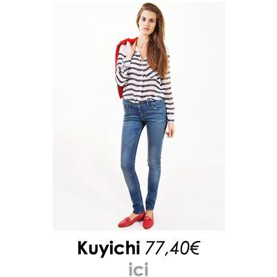 Jeans cigarette Kuyichi