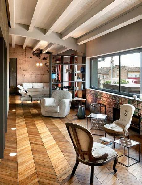 Un appartement italien atypique