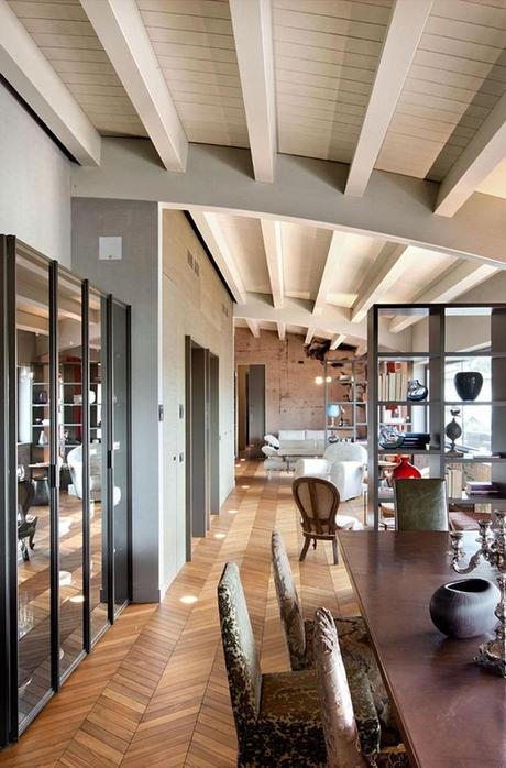 Un appartement italien atypique