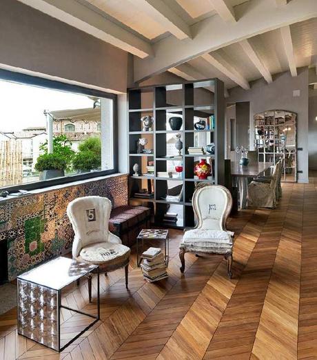 Un appartement italien atypique