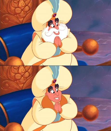 Les personnages masculins de Disney sans barbe
