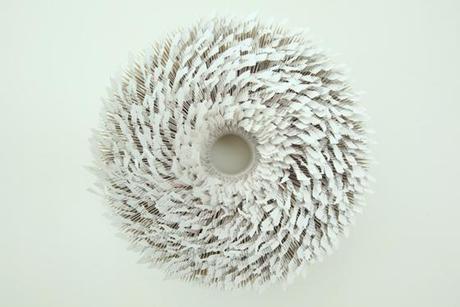 Complex paper art by Mia Wen-hsuan Liu