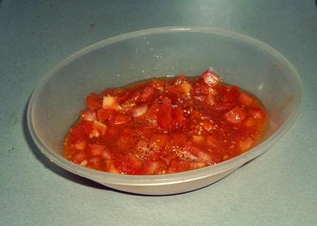 Recette des tomates farcies poulet / quinoa