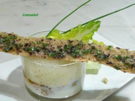 Oeuf cocotte foie gras sucrine