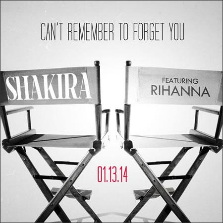 Shakira et Rihanna Can't remember to forget you - DR