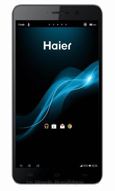 CES 2014 : Haier présente un smartphone avec un écran de 6 pouces