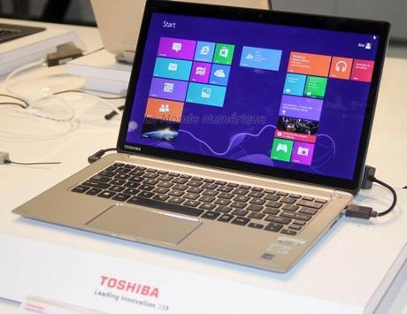 CES 2014 : Toshiba lance l'ordinateur portable haut de gamme Kira sans compromis