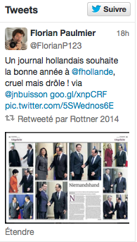 Capture d’écran @Rottner2014 de Mulhouse qui RT des hoaxs