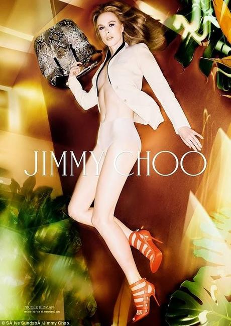 Nicole Kidman : Égérie de la nouvelle campagne de Jimmy Choo