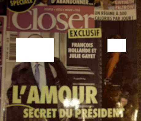 Le jour où Hollande a du lire CLOSER