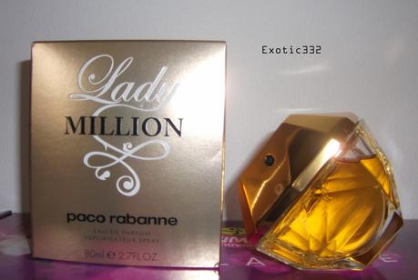 Mon parfum du moment : Lady Million de Paco Rabanne
